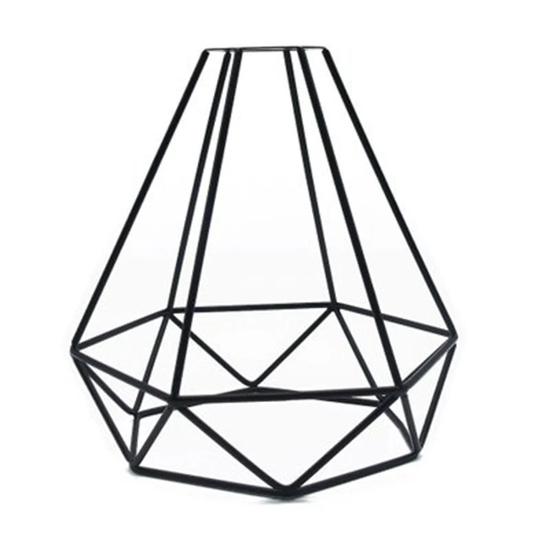 

INDUSTRIAL WIRE CAGE STYLE RETRO CEILING PENDANT LAMP SHADE METAL DECORATION