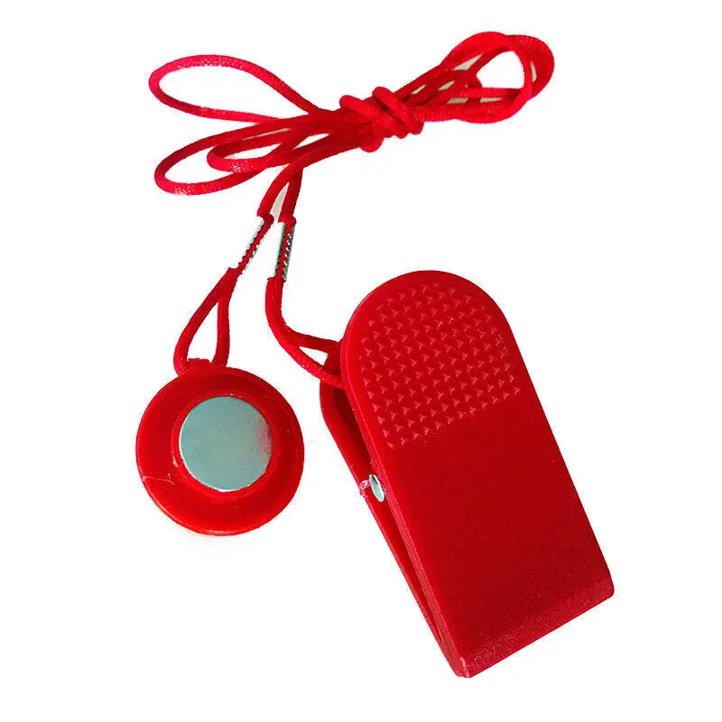 

1PCS Running Machine Stepper Accessories Safety Key Automatic Treadmill Magnetic Security Round Switch Safe Lock Red