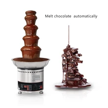 Commercial 4/5/6/7 Tiers Chocolate Fountain , Stainless Steel Automatic Chocolate Melting Pot Machine 4kg Chocolate Capacity Commercial 4/5/6/7 Tiers Chocolate Fountain , Stainless Steel Automatic Chocolate Melting Pot Machine 4kg Chocolate Capacity