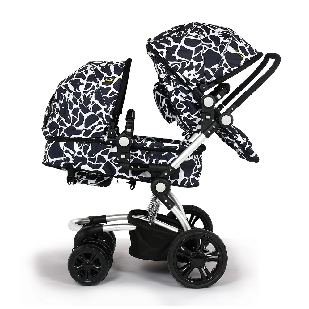 Wellbaby twins baby font b stroller b font font b double b font front and rear