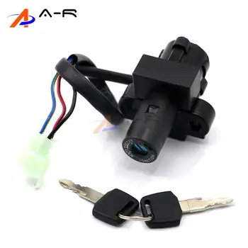 

Motorcycle 3 Wires Ignition Switch Lock Key Set for Honda VFR400 NC21/NC24/NC30 CB500 CBR1100XX CBR600 NX650 RVF400 VFR750 XL400