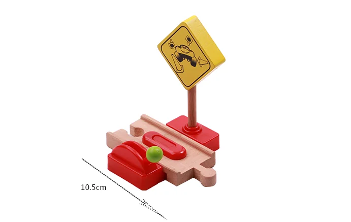 TTC84 маленькие дорожные ворота деревянный поезд сцена трек аксессуары Игрушка BRIO автомобиль грузовик локомотив двигатель железная дорога игрушки для детей