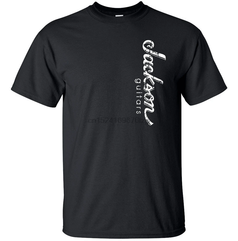 

Jackson Guitars Vertical Distress Logo T-shirt Black