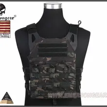 Emerson gear JPC жилет упрощенная версия Тактический джемпер несущая жилетка Боевая Шестерня Задняя поддержка мультикам черный EM7344MCBK