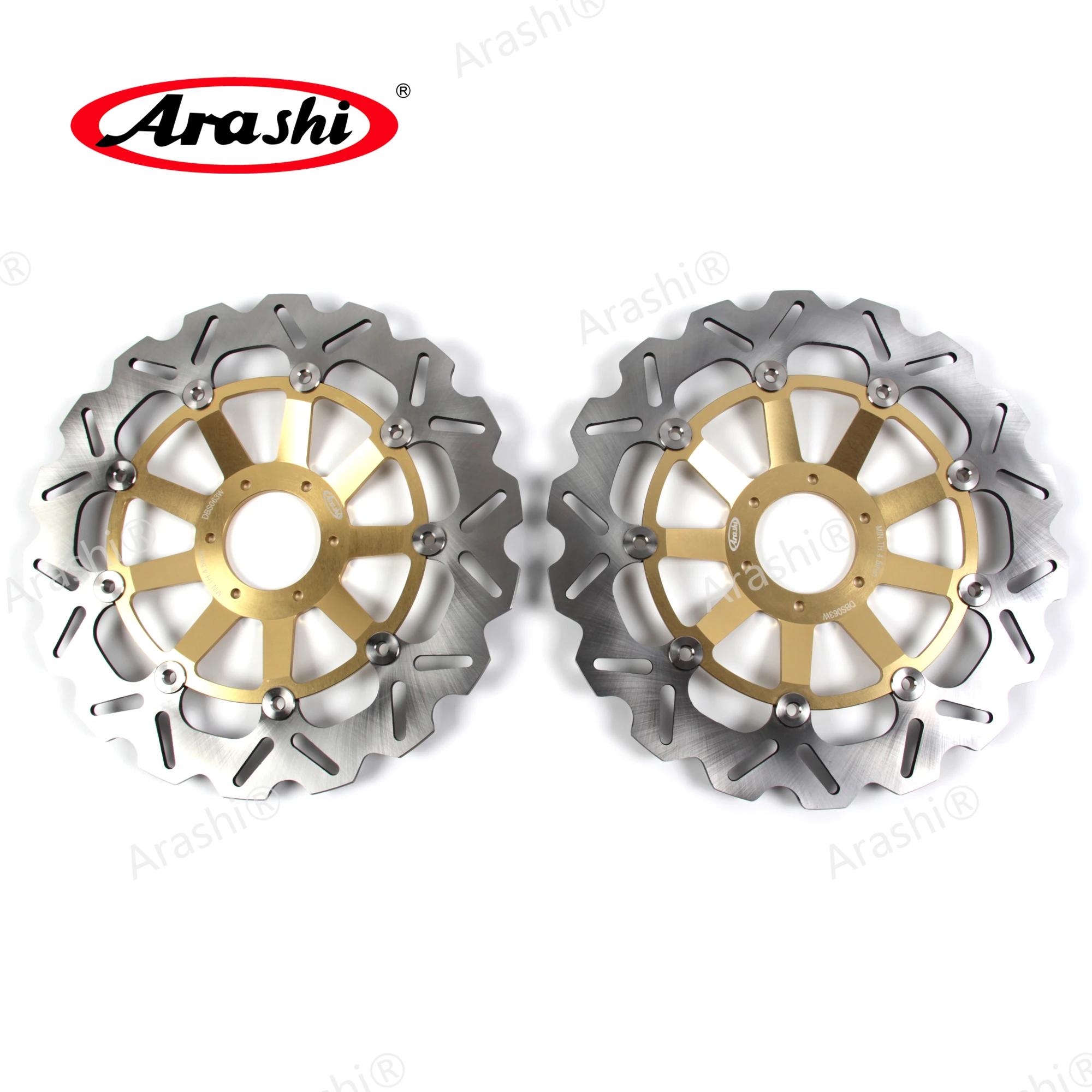 

ARASHI CB1284 / CB1300 CNC Floating Front Brake Rotors Disks Brake Disc Motorcycle For HONDA CB (CB1284) 1300 1999 2000