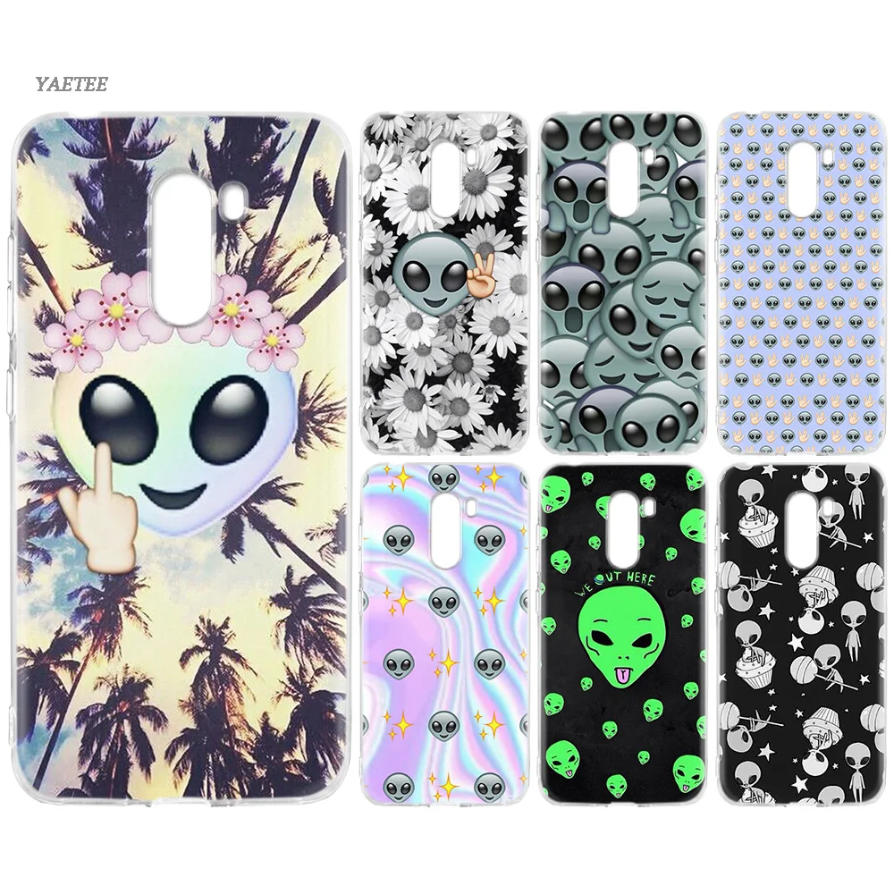 

Fundas Silicone Phone Case For Xiaomi Xiomi Pocophone F1 Mi 8 SE lite 6 5 6X A1 A2 lite Note 3 Play Cover ET the Extra Terrestri