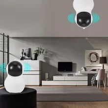 HD 1080 P wifi IP камера видеонаблюдения ночного видения двухсторонняя видеокамера со звуком облачный сервис Белый США/ЕС/Великобритания/AU вилка опционально