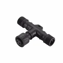 2 PIN/4 PIN T разъем Y разъем IP67 Водонепроницаемый Светодиодный светильник для лестницы с 2* штекерами и 1* гнездовыми разъемами