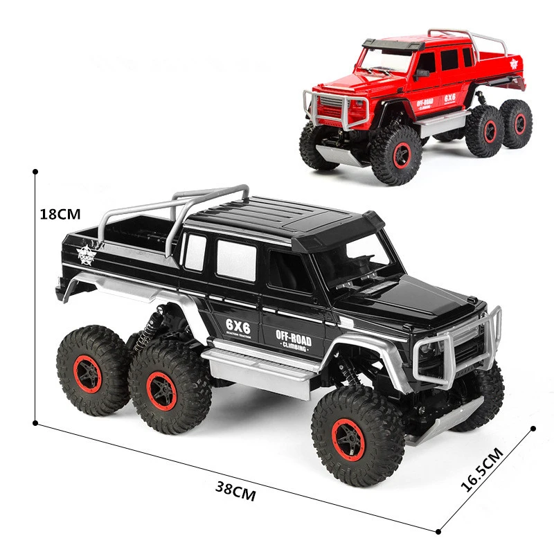 Хит продаж 2018 пикапы с шестью колесами 2 4G 6WD 38 см большим сопротивлением падению