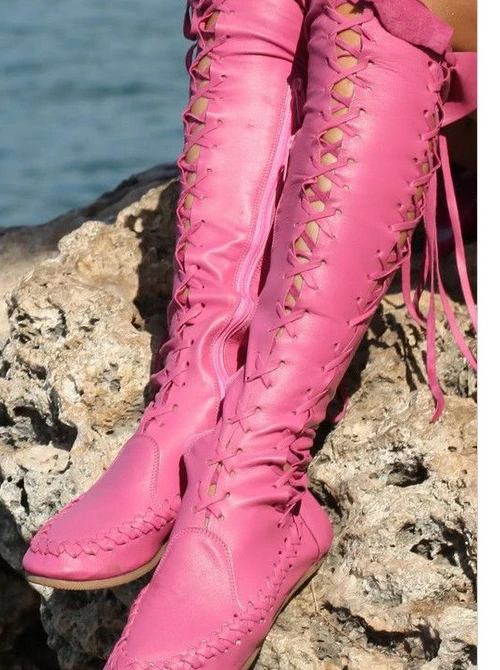 comfortable thigh high boots