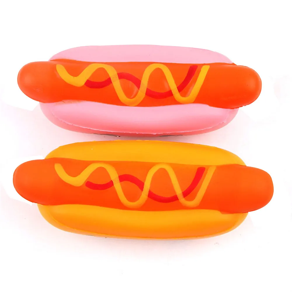 

2018 HOT NEW Silly Squishy Hot Dog Scented Slow Rising Squeeze Toys Stress Reliever Toys Aug15