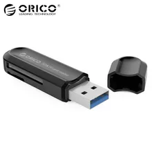ORICO USB 3.0 Card Reader SD Micro SD Mini Smart Card Reader for MacBook Max 128GB Memory Card Reader All in one USB SD Adapter