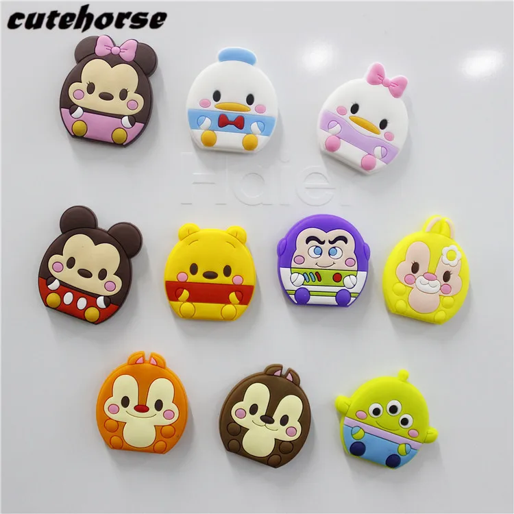 Creative cartoon fridge individual package soft rubber fridge