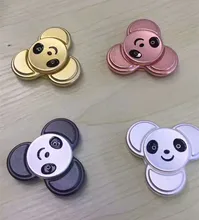 Panda Высокоскоростной Непоседа Игрушки тяжелых EDC палец счетчик мультфильм Украсить Непоседа Spinner металла Для Аутизма СДВГ Взрослых Анти-Стресс