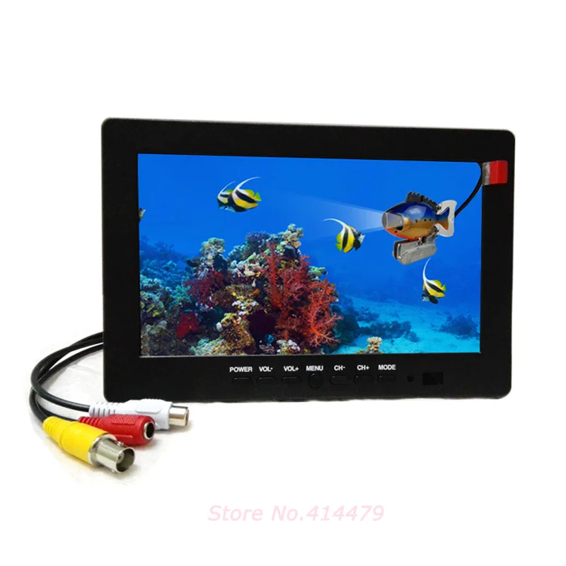 

7 inch TFT CCTV LCD Monitor BNC AV Video input For Car Monitor or Security Camera Monitor