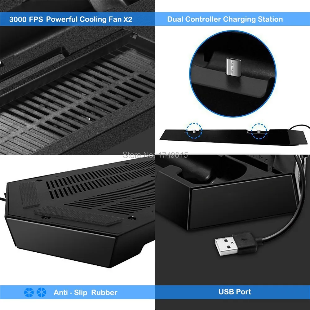 for ps4 pro cooling fan stand  08