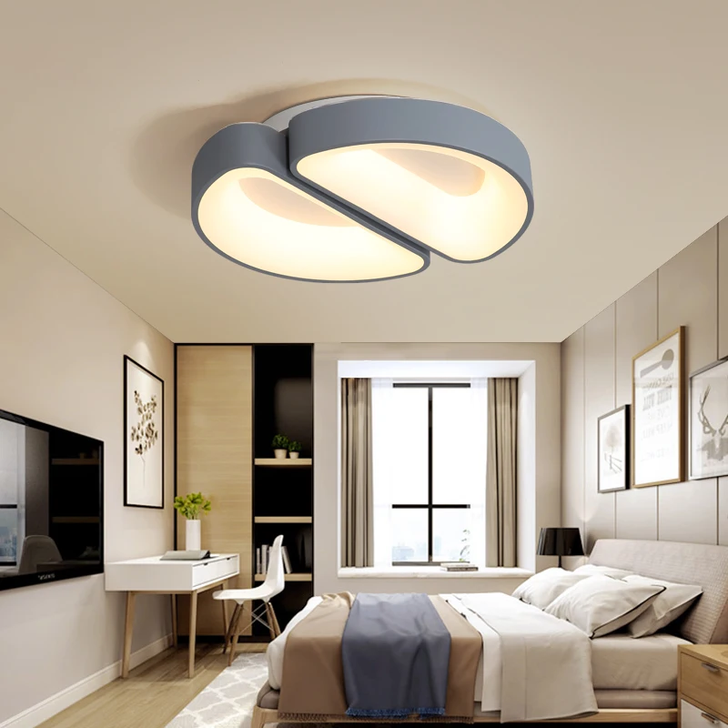 

Dragonscence Modern Led Ceiling Lights Lustre double semicircle Lighting For Bedroom Restaurant meeting room Private clubs lamp