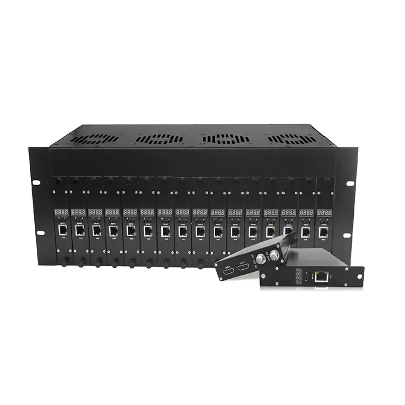 

SKD2900M Encode Modulator 4U chassis 32 in 1RF out DVB-T ISDB H.264 modulator Digital DTV Head-end media platform Processor