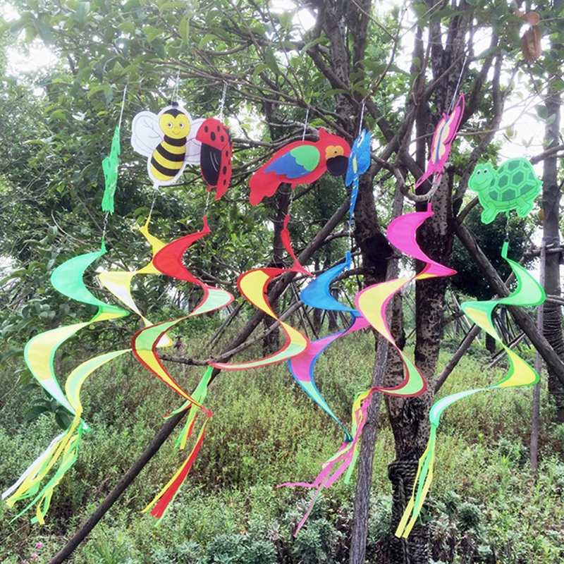 

Animal Spiral Windmill Colorful Wind Spinner Lawn Garden Yard Outdoor Decor New