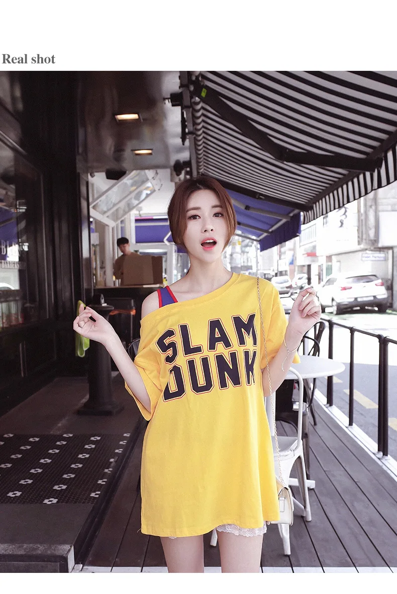  Letter Printed T-shirts (5)