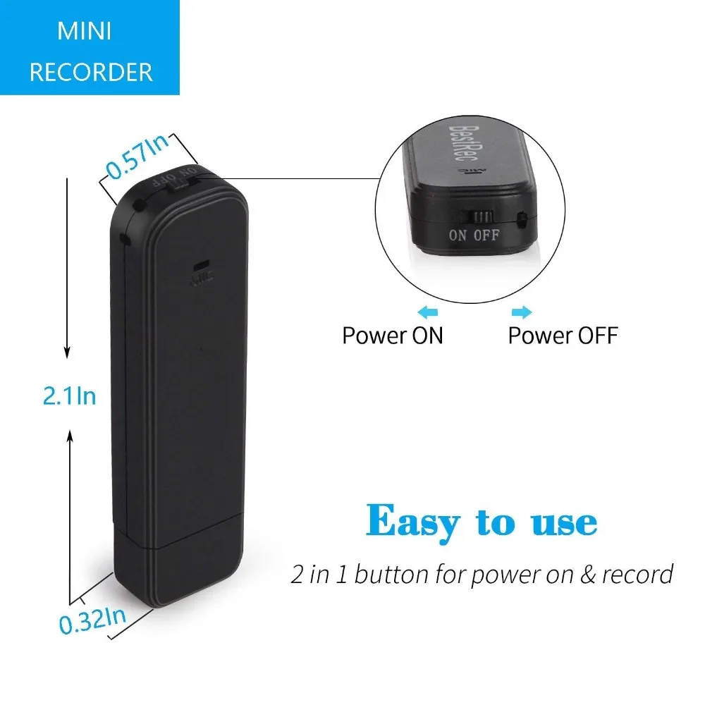 Lgsixe Digital Voice Recorder 8GB 512Kbps Dictaphone USB Flash Drive mini small voice recorders Lgsixe Digital Voice Recorder 8GB 512Kbps Dictaphone USB Flash Drive mini small voice recorders