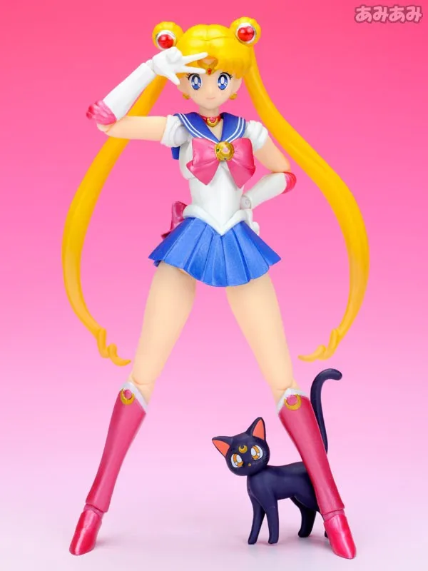 Японское аниме "Pretty Guardian Sailor Moon" Оригинальная фигурка BANDAI Tamashii нация СВЧ/S. H. Figuarts-Сейлор Мун