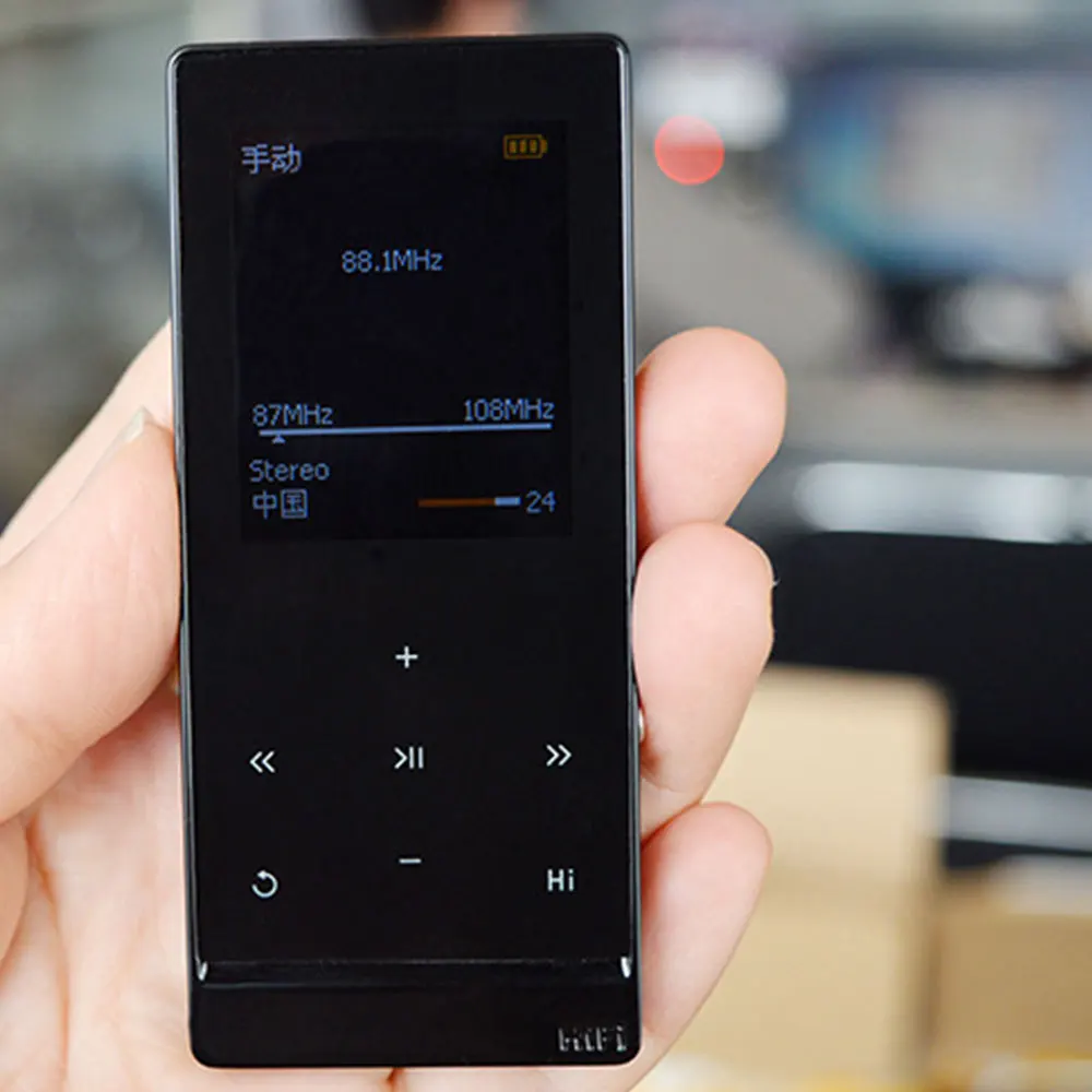 MP3 Плеер 1 8 дюймов сенсорный экран HiFi звука без потерь fm радио E Book записи