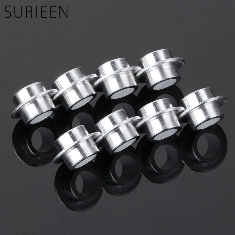 Surieen 8 قطعة/الوحدة الألومنيوم سكيت تحمل الفواصل تحمل جلبة لل تزلج سكيت عجلة استبدال أجزاء الفضة Surieen 8 قطعة/الوحدة الألومنيوم سكيت تحمل الفواصل تحمل جلبة لل تزلج سكيت عجلة استبدال أجزاء الفضة