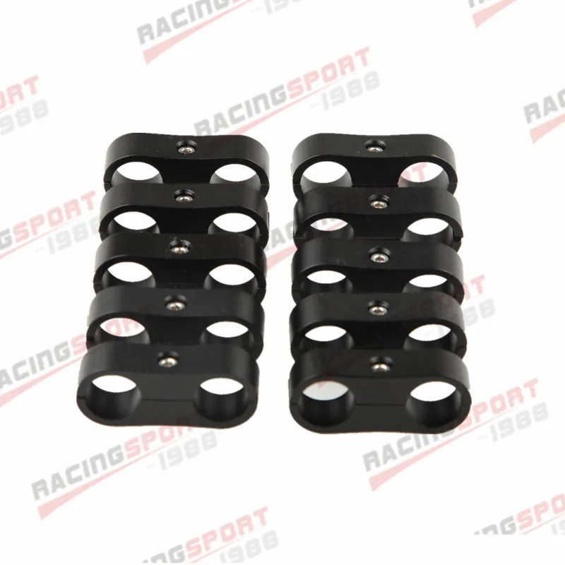 

10PCS -6AN AN6 AN-6 13.5mm Billet Fuel Hose Separator Fittings Adapter