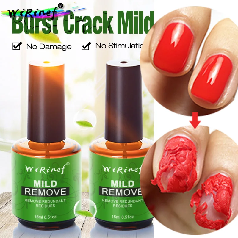 

2019 New 15ml Unloading Nail Glue Nail Art Unload Eyelash Glue Cleaner Green Health No Hurt The Real Nails