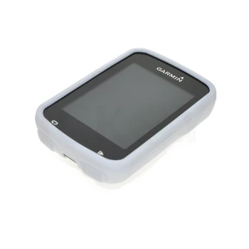 

Outdoor Bike Bicycle Cycling Silicone Rubber White Skin Protect Case For Garmin GPS Edge 820