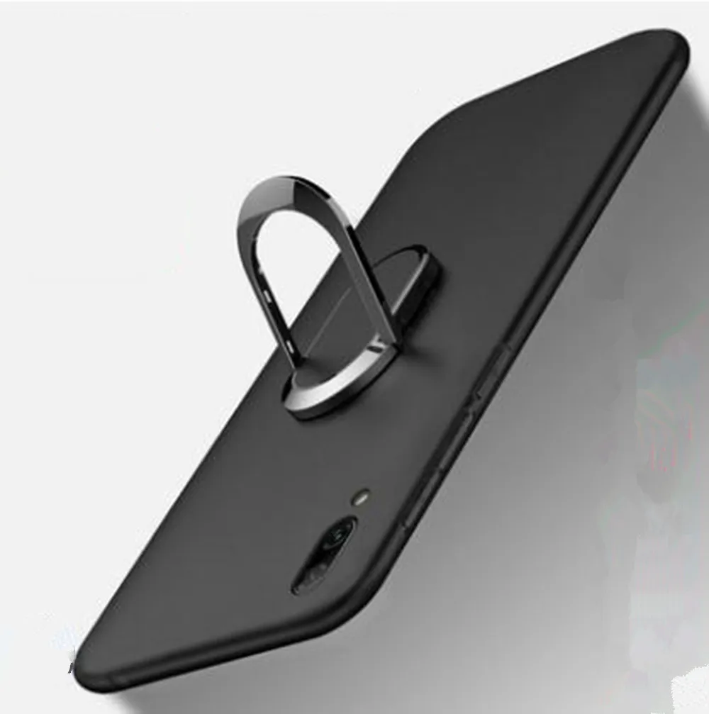 Для Zte Blade A530 A606 чехол с кольцом для пальца мягкая Матовая силиконовая задняя