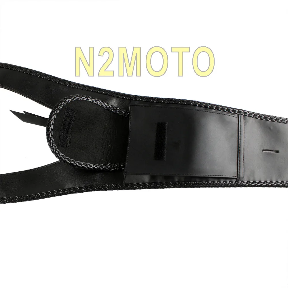 Black Edge Trim Motorcycles Gas Tank Protector Leather Pad Bag for Honda VTX1300 1998-UP | Автомобили и мотоциклы