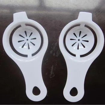 

egg divider tool for breakfast egg separator mini gadgets plastic filter sieve cook egg holder food utensils ZA6283