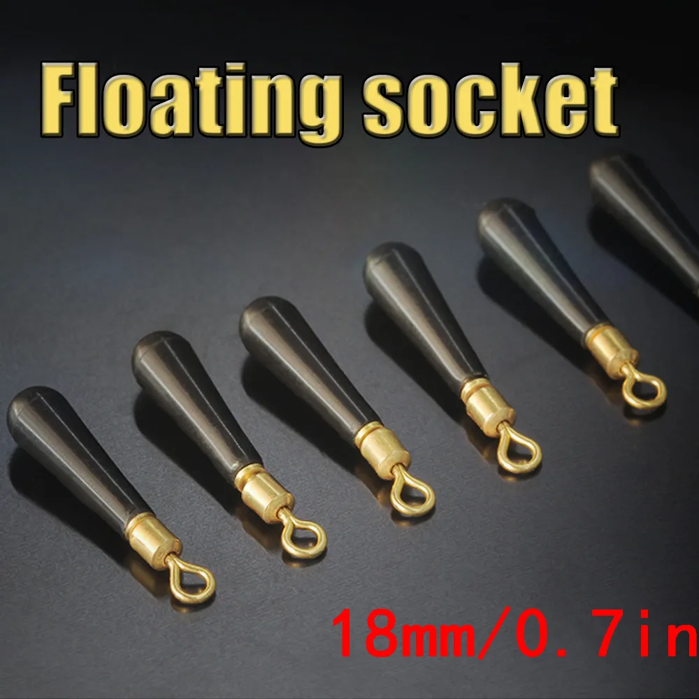 

20PCS/Drift Fishing Floats Seat Socket Fly Tackle Accessories For Tools Daiwa Pesca Gear Fishing Tackle