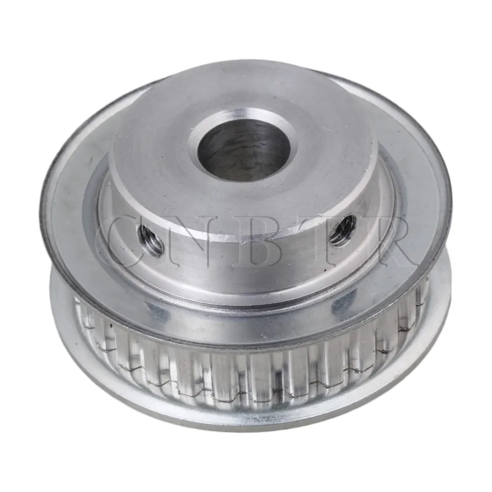 

CNBTR XL Type Aluminum Timing Belt Pulley 30T 12mm Bore Finish Double Flange