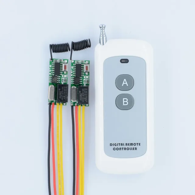 dc3 5v 12v rf wireless radio remote control switch remote control