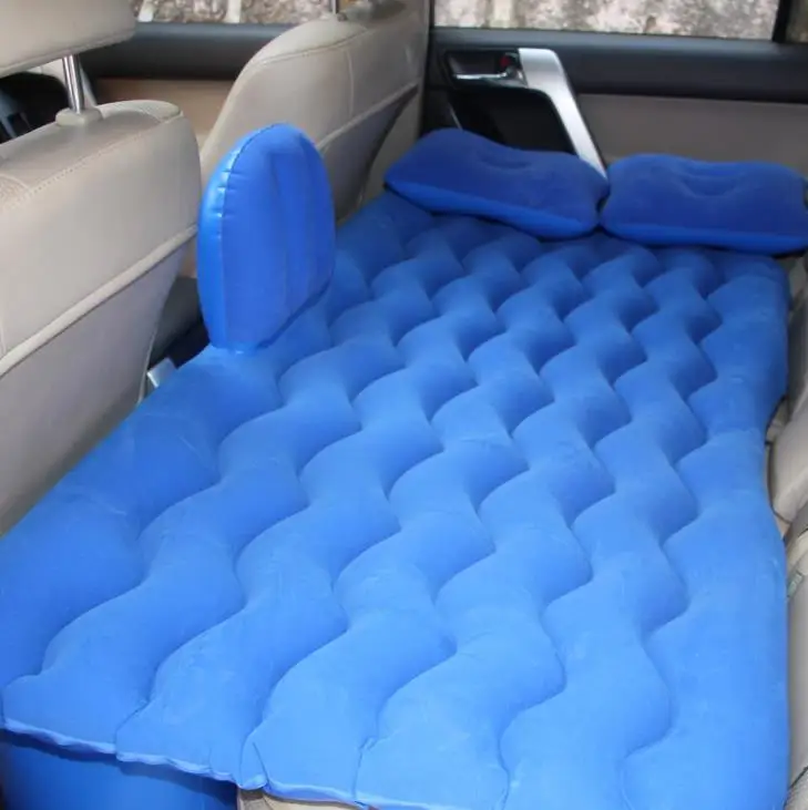 Direct Car Lathe Car Air Mattress Car Flocking Inflatable Bed Inside The Car Exhaust Pad Travel Bed