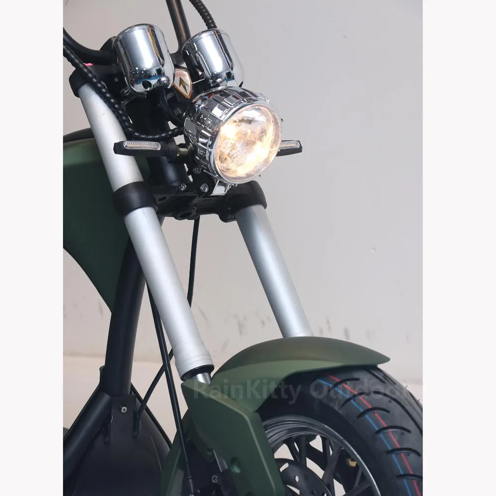 Электрический скутер fat tire скутер M1 2000W 60V 20AH