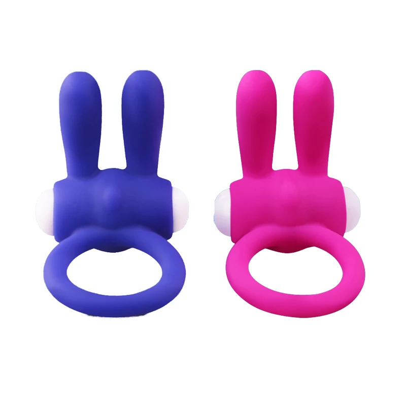 Rechargeable Vibrating Rabbit Cock Ring