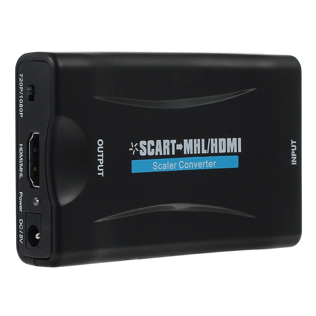 

1080P SCART To HDMI Video Converter Support PAL, NTSC3.58, NTSC4.43, SECAM, PAL/M, PAL/N standard TV formatsinput