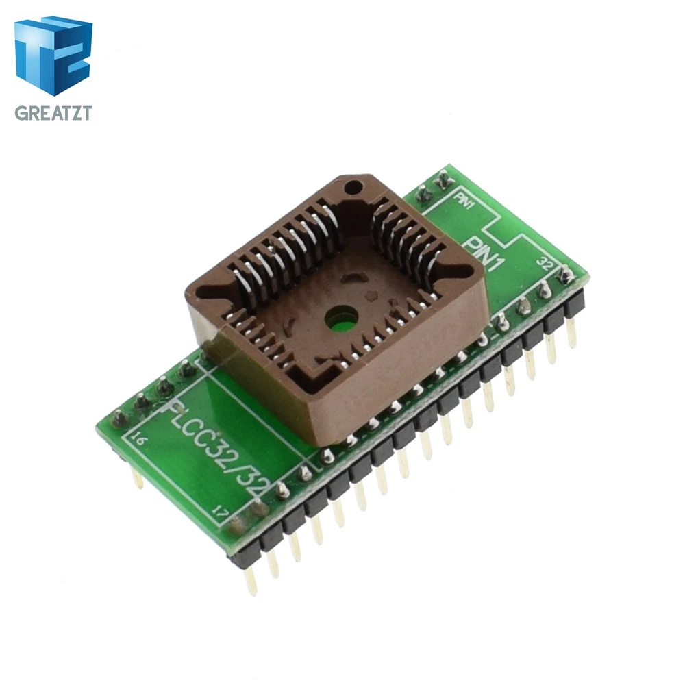 PLCC32 to DIP32 Adapter 1