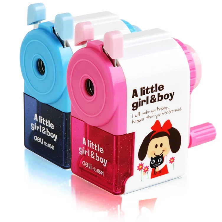 premium cartoon mechanical pencil sharpener cute manual sharpener for children high quality