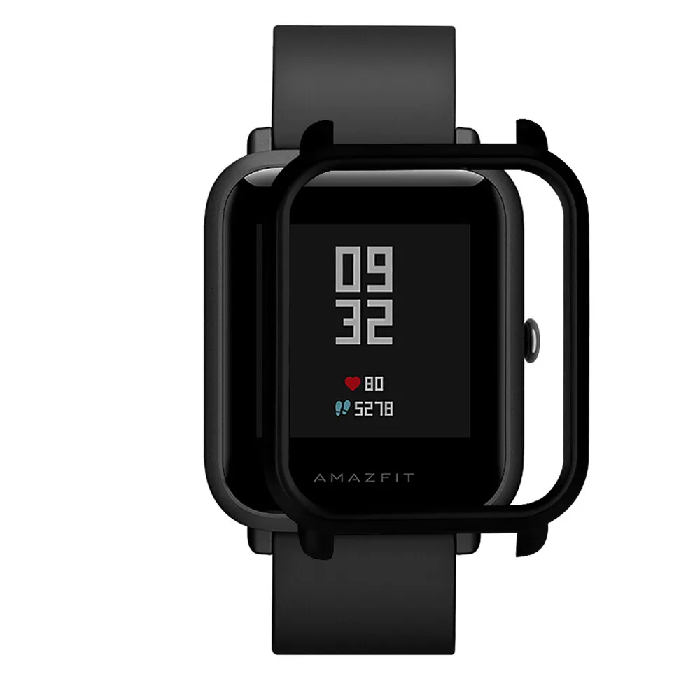 

Slim Colorful Frame PC Case Cover Protect Shell For Huami Amazfit Bip Younth Watch