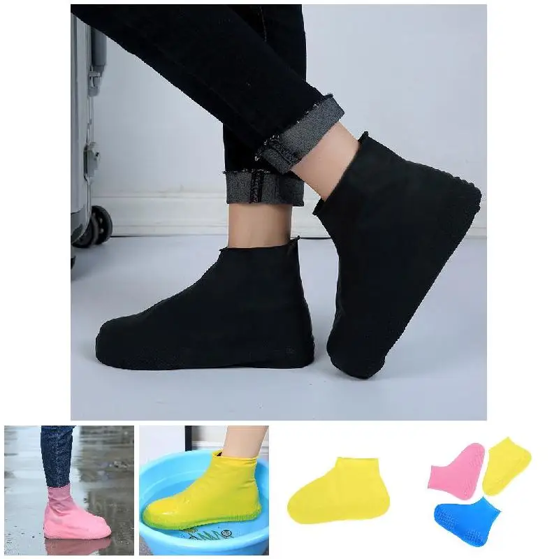 

Rain Boots Reusable Shoes Cover Rain Waterproof Anti-slip Shoes Cover Best Sale-WT