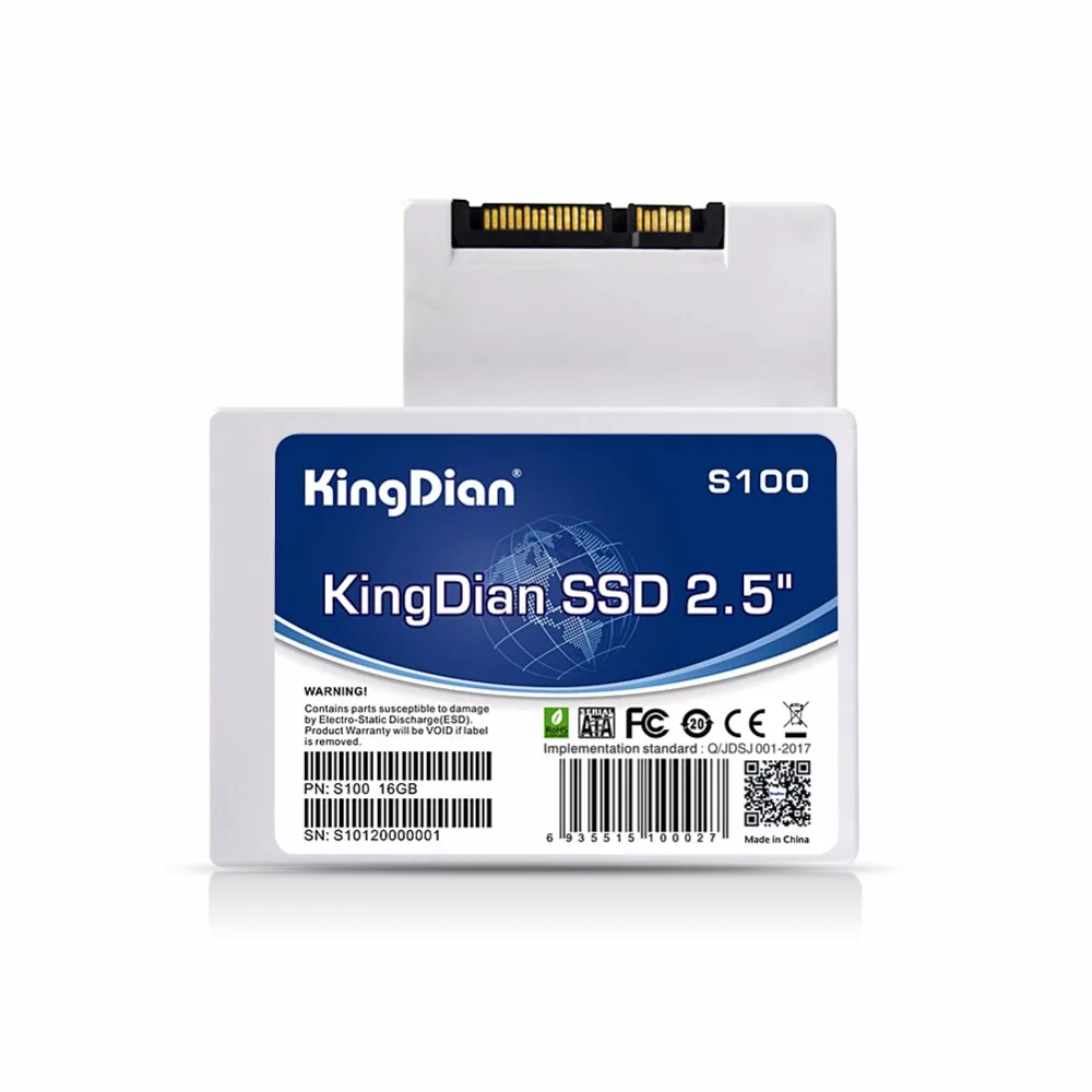 SSD KingDian 2.5 SATA SATA2 SATA3 Most Competitive Series 16GB 32GB 60GB 120GB 240GB 480GB 960GB For Desktop Laptop PC