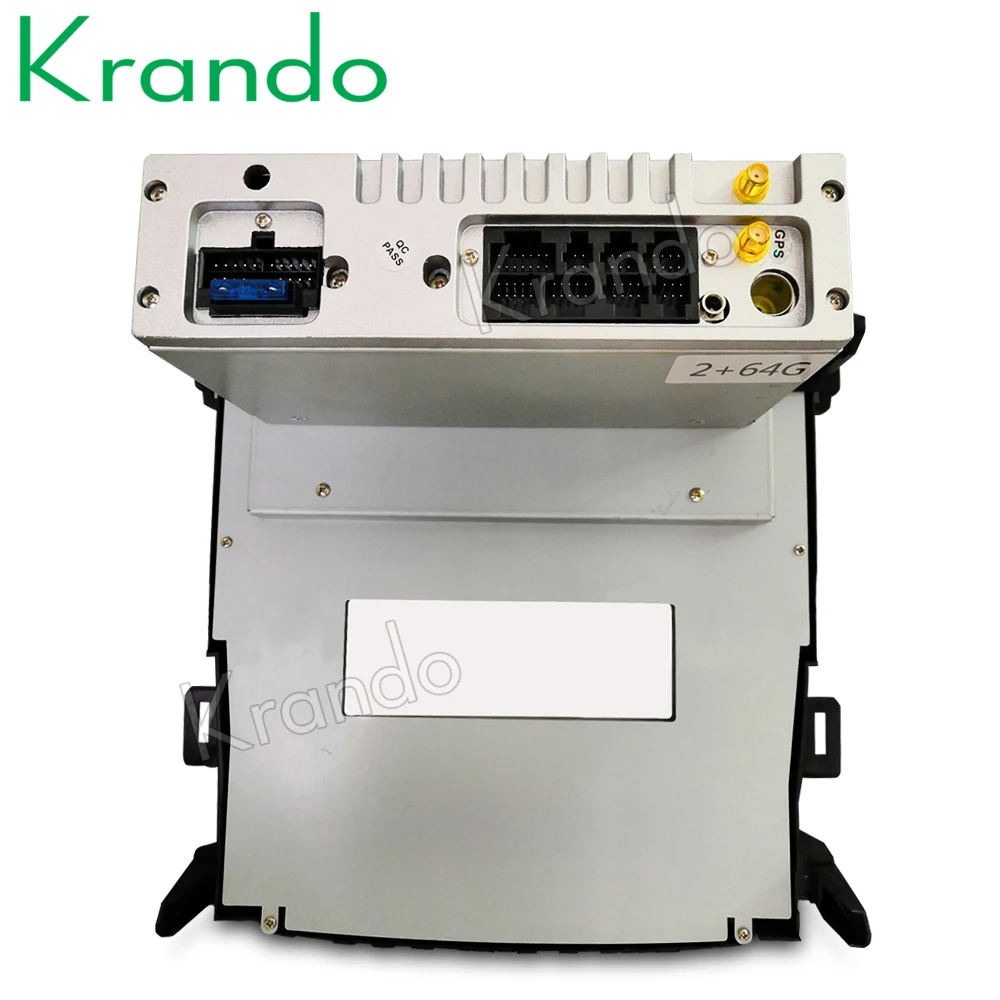 Best Krando Android 8.1 10.4" Tesla Vertical car multimedia player GPS for Toyota Alphard 2007-2013 radio audio navigation system BT 4