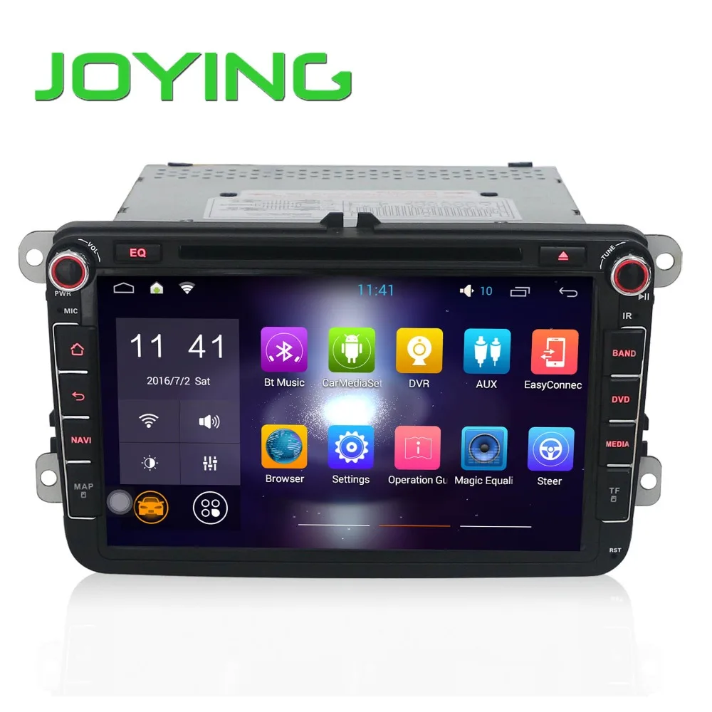  Joying Android 5.1 Car Radio For VW 8 inch Double 2 Din Car media Player GPS Navigation DVD Player Audio Stereo Auto Head Unit 