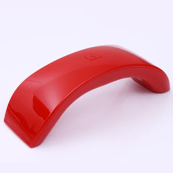 

12W LED UV Lamp Nail Dryer USB Phone Shape Black Red UV Gel Nail Art Tool Fast Dryer