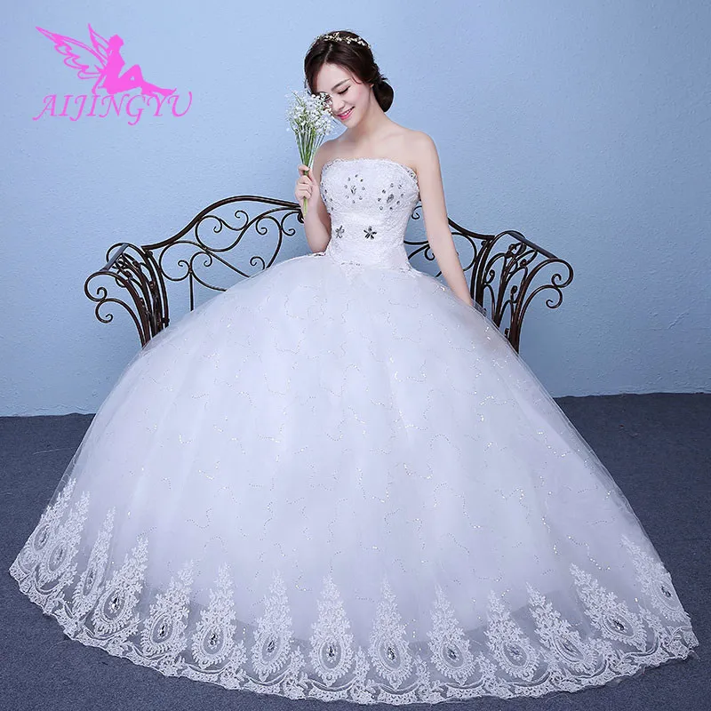 AIJINGYU роскошное свадебное платье Формальные платья WK837 - Цвет: picture color